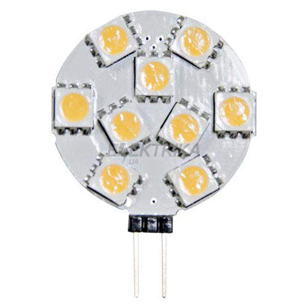 Світлодіодна лампа LB-16 12V/2W 9LEDS JC G4 6400K