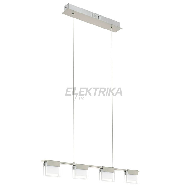 Підвісний світильник "Clap 1" 4x5, 8W LED, нікель матовий, 93731