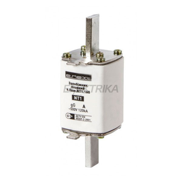 Запобіжник плавкий e.fuse.NT1.200, габарит 1, 200А