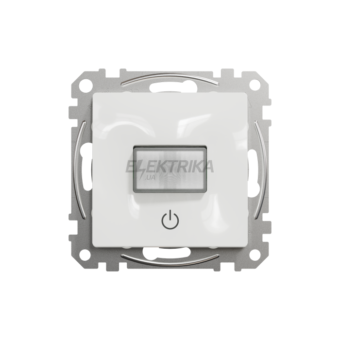 Датчик руху із вимикачем 10 A Білий Sedna Design Schneider Electric SDD111504