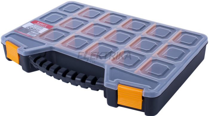 Органайзер пластиковий, e.toolbox.pro.16, 18" 420x295x60мм (t011016)