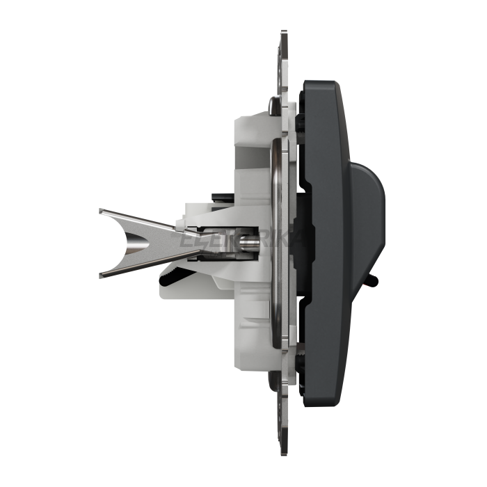Аудіорозетка Чорний Sedna Design Schneider Electric SDD114411