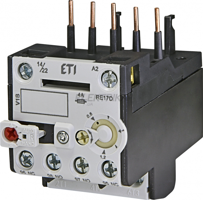 Теплове реле ETI RE17D-1,2 004641403