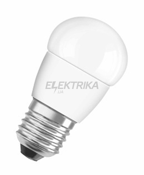 Лампа світлодіодна, SUPERSTAR 6W/827 P40 E27, димована, теплий білий