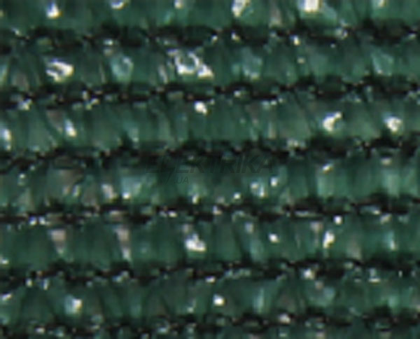 Сітка безпеки затіняюча, щільність 160 г/кв.м., 3.0х50 м, HDPE.dark green
