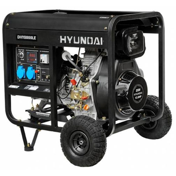 Генератор дизельний PROFESSIONAL DHY 8000LE