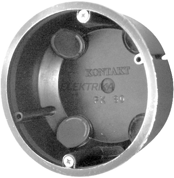 Коробка установочна e.db.stand.103.d65 гіпсокартон, одиночн., упор ПВХ