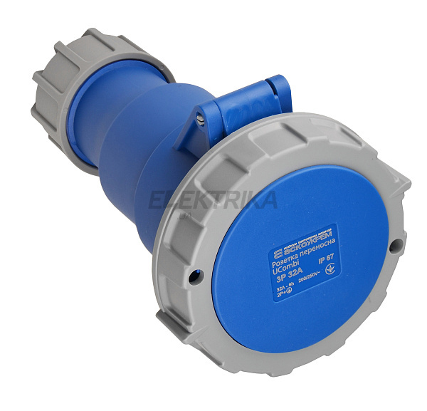 Розетка переносна серії UСombi 3P 32A IP 67 (A0080010121)