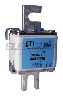 Плавка вставка запобіжник ETI S2MUQ01/80/500A/690V 004384726