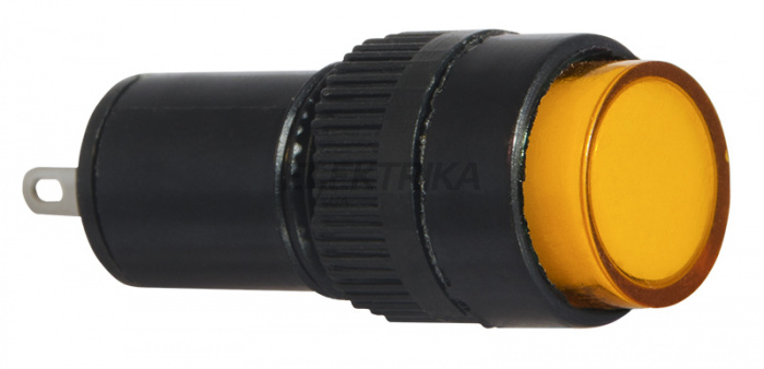 Сигнальна арматура АСКО-УКРЕМ AD22E-12DS 24V АC/DC жовтий (A0140030191)