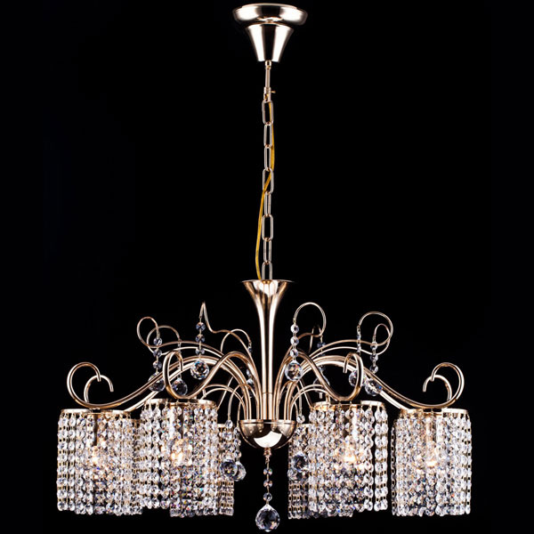Люстра Maytoni DIA127-08-G Diamant Cristal Leona