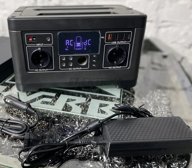 Портативна зарядна станція A5 500W CE 220-240V (PowerStation_A5)