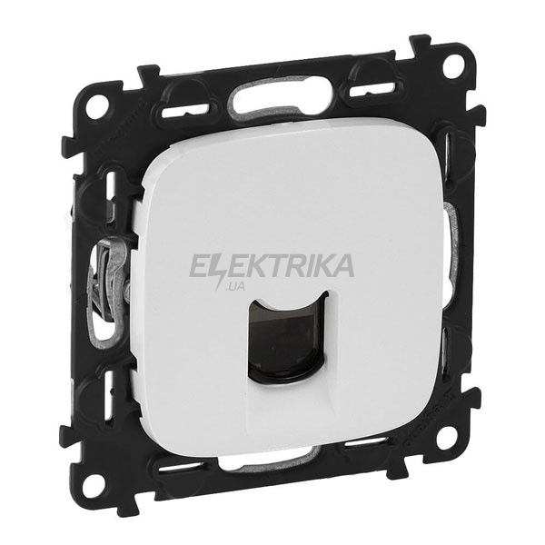 Розетка RJ45 Кат.6 UTP, білий, Valena ALLURE