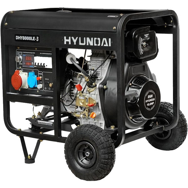 Генератор дизельний PROFESSIONAL DHY 8000LE-3