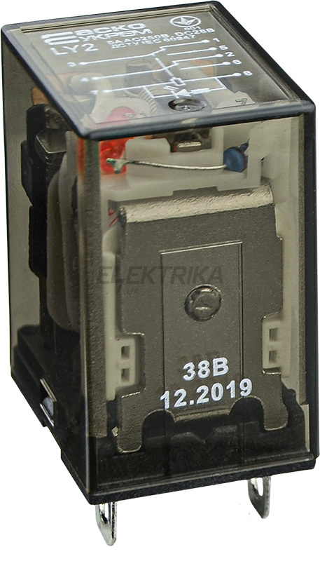 Реле проміжне АСКО-УКРЕМ LY2 (АС 220 V) (A0090070002)