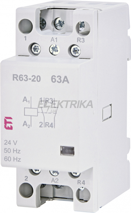 Модульний контактор ETI R 63-11 230V 002463484