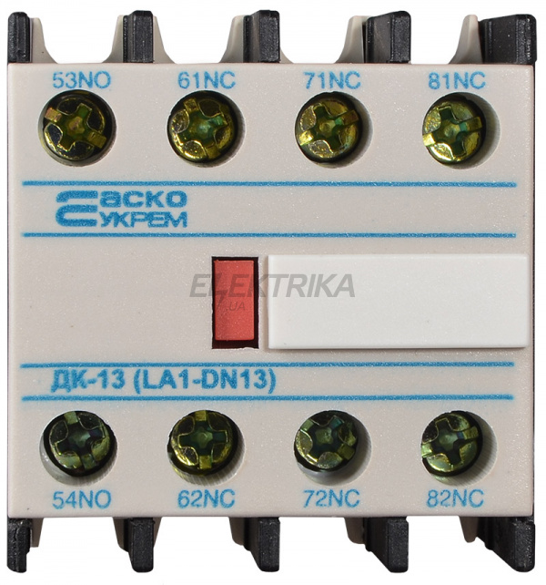 Додаткові контакти АСКО-УКРЕМ ДК-13 (LA1-D13) (A0040050010)