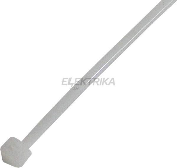Кабельна стяжка e.ct.stand.500.10.white (100шт), біла