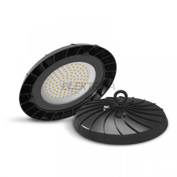 LED світильник висотний ХайБей VIDEX 100W 5000K чорний (VL-HBe15-1005B)