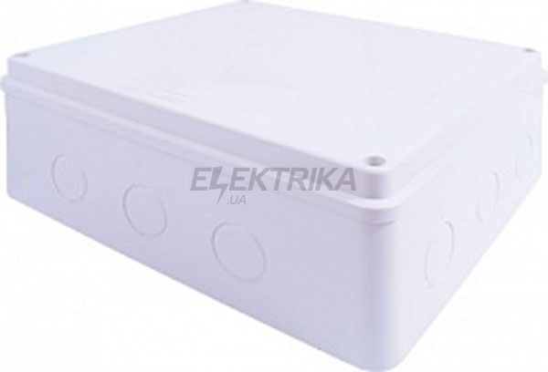 Монтажна коробка e.db.pro.oe.300.250.120, IP 65, без отворів для введення