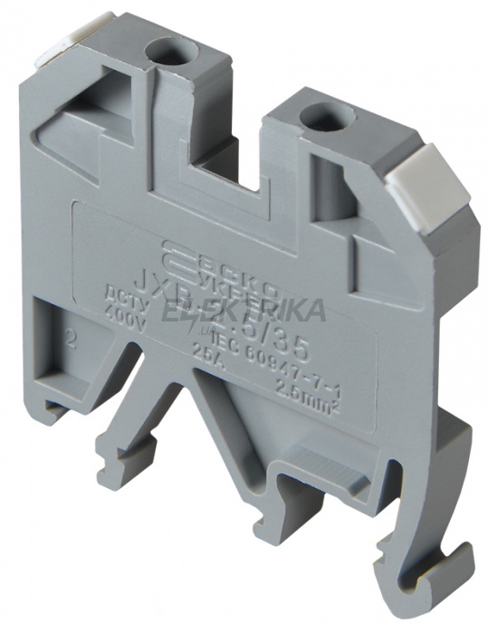 Клемник JXB 2,5/35 сірий