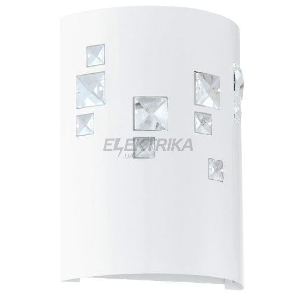 Бра "Pigaro" 1x60W Е14, білий кришталь, 92659