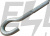 Гак для дерев'яних опор e.wood.hook.pro.20.165, 165х20 мм