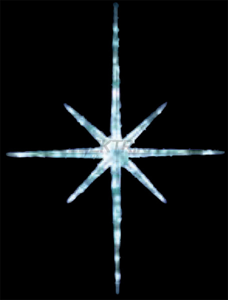 Мотив зовнішній Hale 90x60 LED білий, IP44 пит.шнур 150