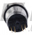 Кнопка металева АСКО-УКРЕМ TYJ 22-221 1NO+1NC (A0140010126)