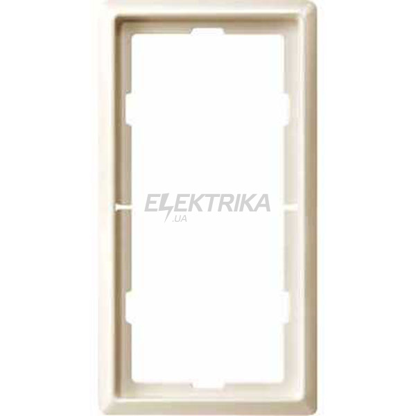 Рамка ARTEC без перегородки, 2-поста, бежевий