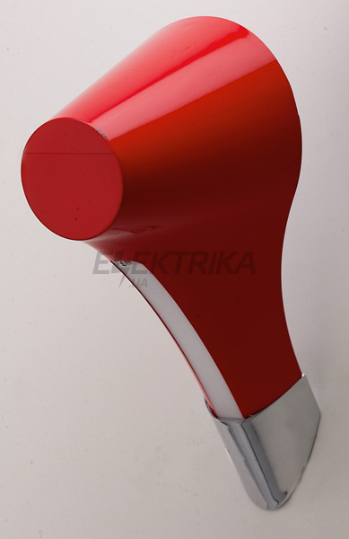 Бра 1567 1x75Вт білий червоний