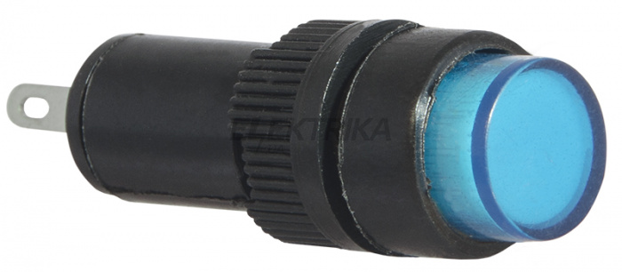 Сигнальна арматура АСКО-УКРЕМ AD22E-10DS 24V АC/DC синій (A0140030184)