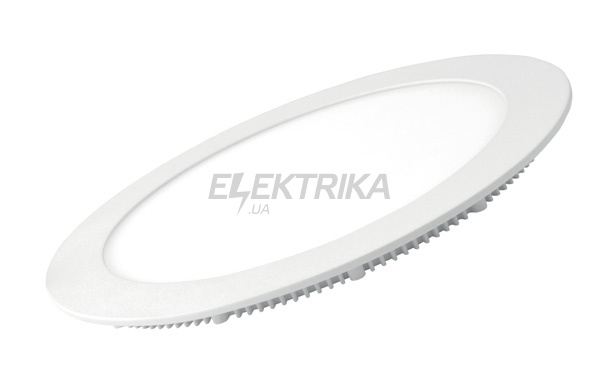 LED панель кругла, 12Вт, 3000K, 220В