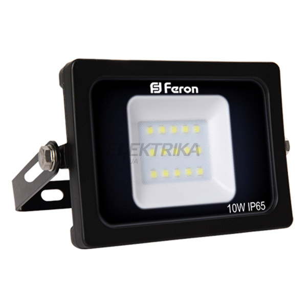 LL-510 15LEDS 10W 6400K 230V (136*113*28mm) Чорний IP 65