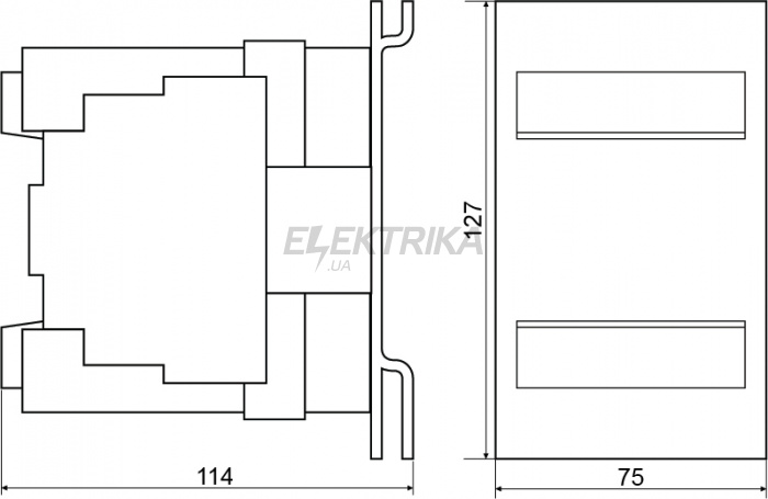 Пускач АСКО-УКРЕМ ПМ 3-40 D7 42B (LC1-D4011) (A0040010163)