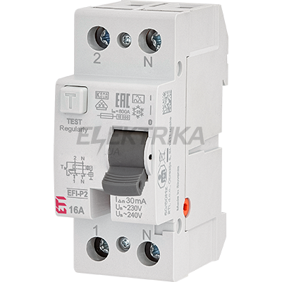 Дифф.реле (ПЗВ) ETI EFI-P2 A 80/0.3 NL 002061434