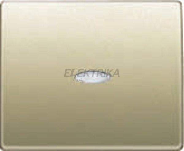 Клавіша вимикача одноклавішного з підсвічуванням Siemens Mega мальтійське золото (22705-DML)