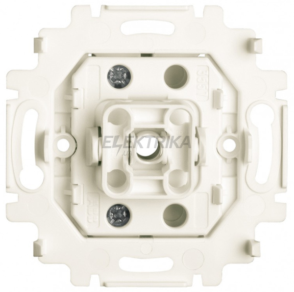 Механізм 1-клавішного вимикача, кнопковий, 10A, 230V, Swing, Elektro-Praga