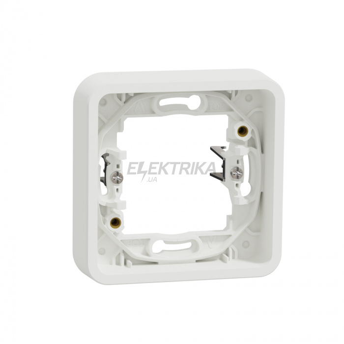 Монт. рама Schneider Electric Mureva Styl - fixing frame - 1 gang - white MUR39108