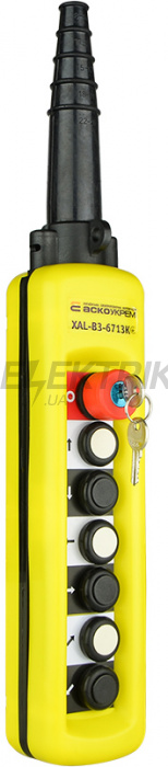 Пост керування тельферний з ключем АСКО-УКРЕМ XAL-B3-6713К (A0140050022)