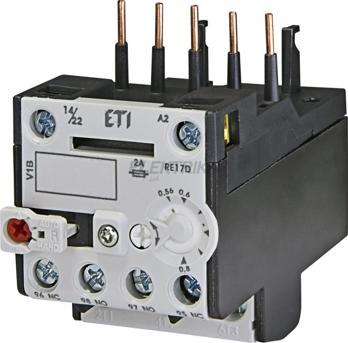 Теплове реле ETI RE17D-0,8 004641402