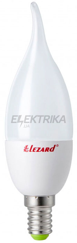 Світлодіодна лампа LED свічка Lezard B35 9W 4200K E27 220V (442-B35-2709)