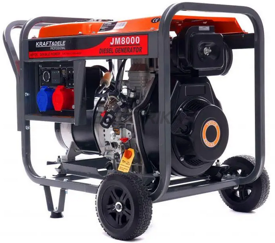 Дизельний генератор Kraft Dele 8KW KD-126 (D) (KD126)