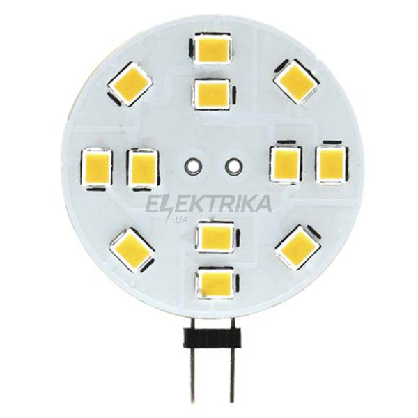 Світлодіодна лампа LB-17 12V/3W 240LM 12LEDS JC G4 4000K
