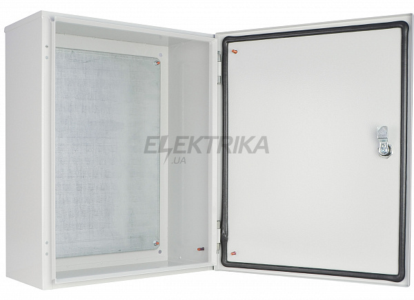 Корпус з монтажною панеллю металевий 50*40*25, IP54, серії UBox (A0260020040)