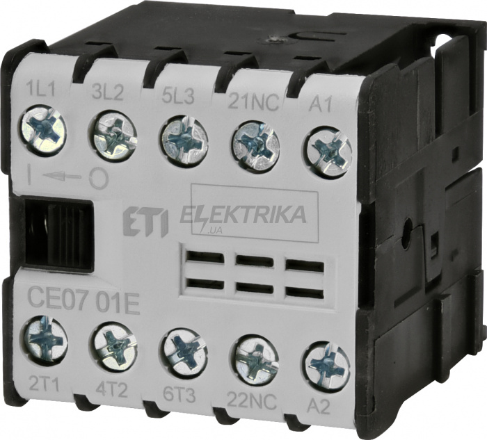 Мініатюрний контактор ETI CE07.01-110V-50/60Hz 004641012