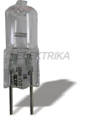 Лампа галогенна e.halogen.jc.g4.12.35.frost матова, патрон G4, 12V, 35W