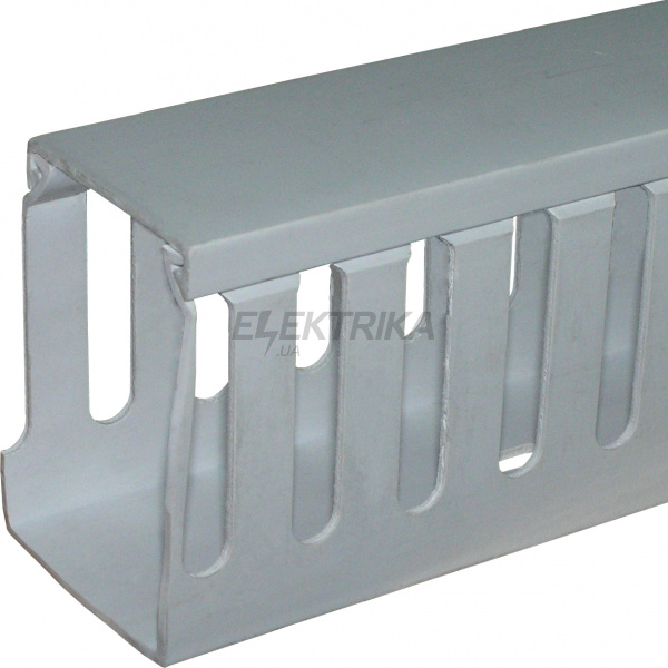Короб пластиковий перфорований e.trunking.perf.stand.20.20, 20х20мм, 2м