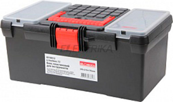 Бокс пластиковий для інструментів, e.toolbox.12, 395х215х175мм