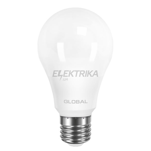 Світлодіодна лампа GLOBAL A60 8W, яскраве світло, E27 AL (1-GBL-162)